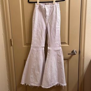 Just Float on Flare Jeans